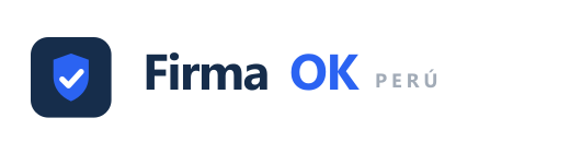 Logotipo de FirmaOK Perú